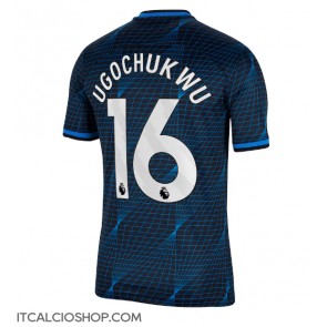 Chelsea Lesley Ugochukwu #16 Seconda Maglia 2023-24 Manica Corta